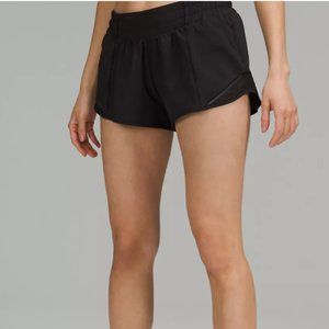 Black Hotty Hot Low-Rise Lined Short 2.5"
